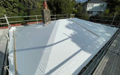 Shrink Wrapping Roof and Tarping Roof